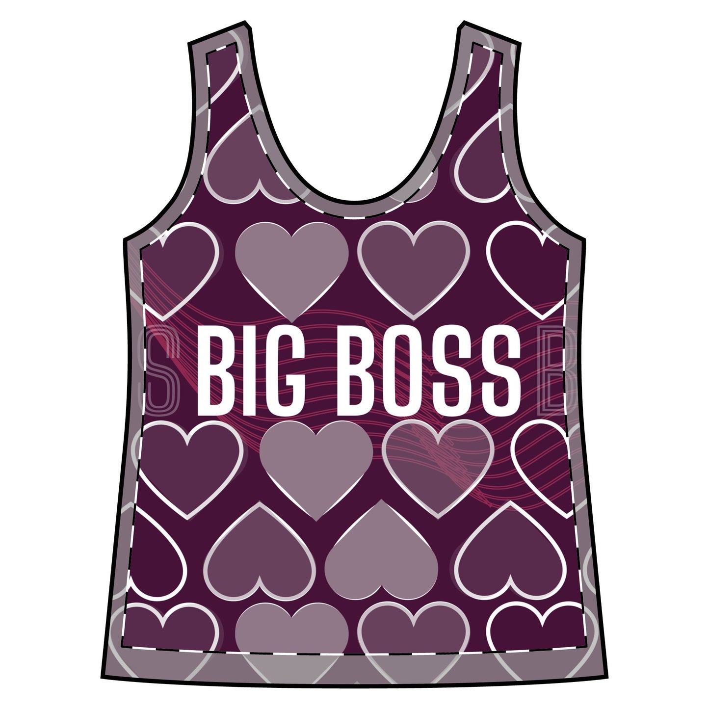 Big Boss Women's Sporty Racerback Tank