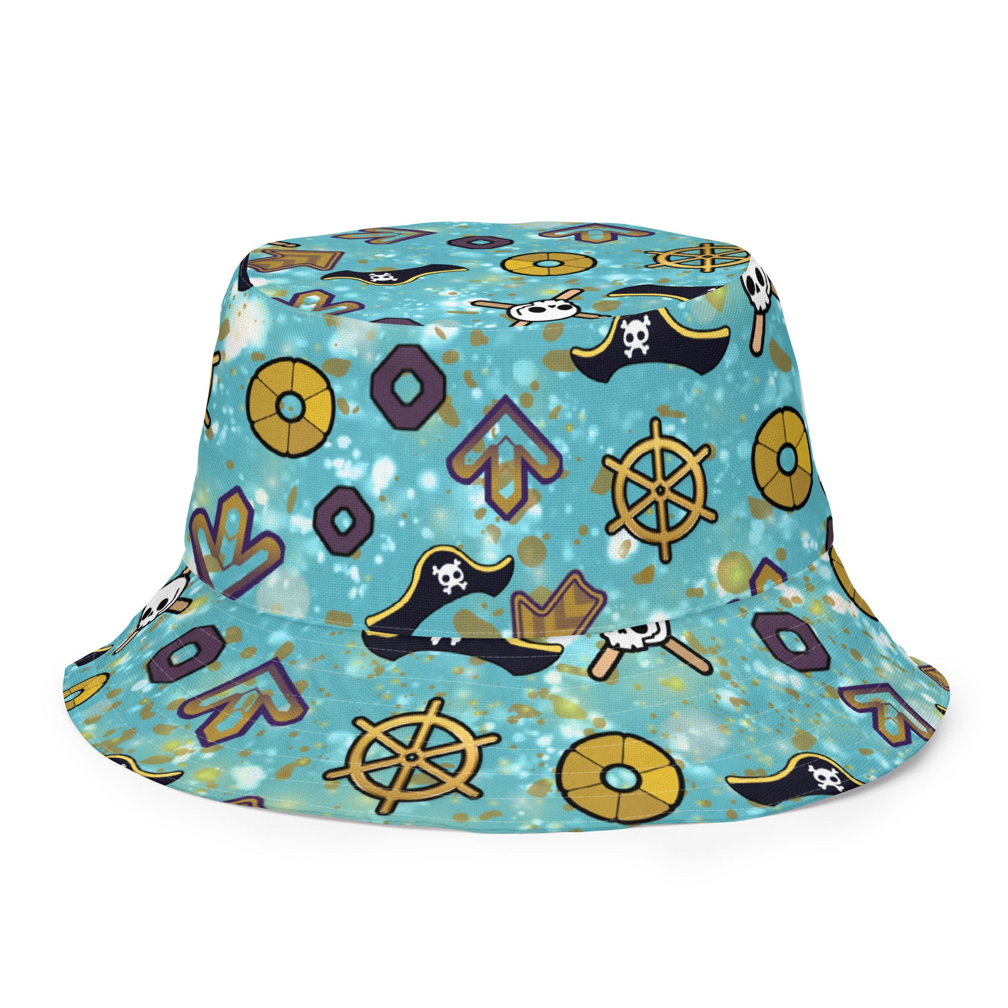 Beach Boss Reversible Bucket Hat – Meow Meow Venus